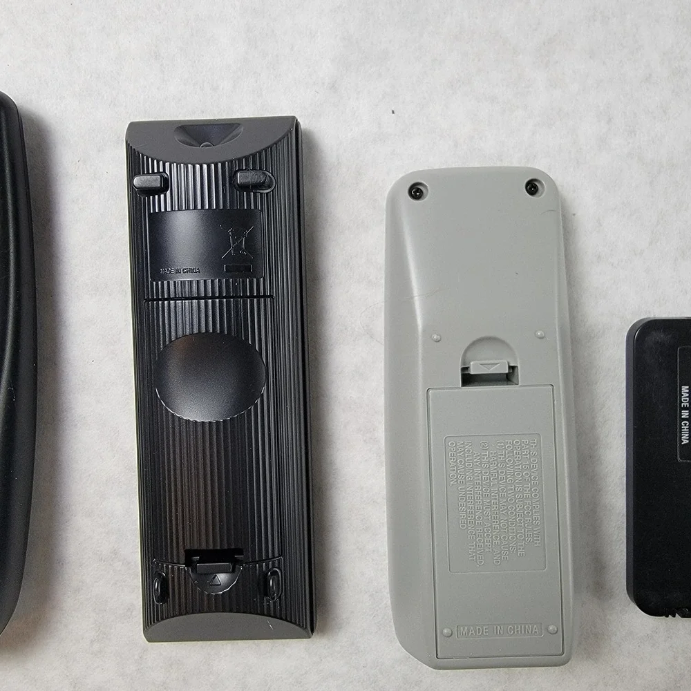 Lot of 5‎ TV DVD Remote Controls Sony Panasonic Sceptre